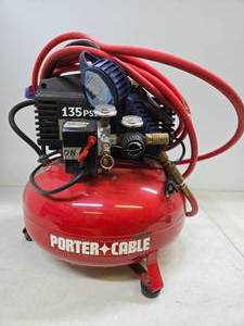 lot 135 image: Excellent Working PORTER CABLE Air Compressor 135 PSI