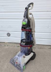 lot 154 image: Like-New HOOVER Steam Vac Dual V Steam Cleaner