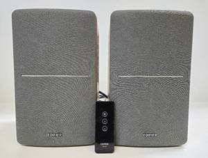 lot 163 image: Excellent Working EDIFIER R1280T Multi Media Speakers Set wRemote
