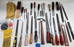 lot 169 image: Very Nice Lot of Assorted Files & Some Chisels