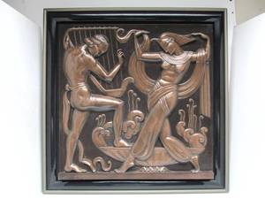 "Deco Serenade Deluxe" Signed Numbered Relief Sculpture by Bill Mack