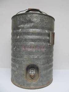 lot 202 image: Old Vintage Galvanized IGLOO Water Cooler