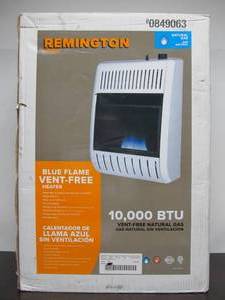 lot 213 image: New in Box REMINGTON 10,000 BTU Heater