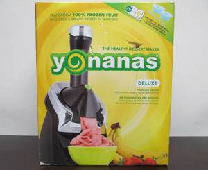 lot 218 image: Unused in Box YONANAS Healthy Dessert Making Machine