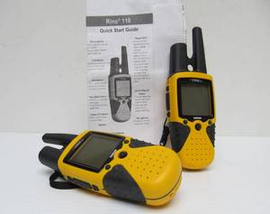 lot 269 image: Excellent Working Garmin RINO 110 Walkie-Talkie Radios