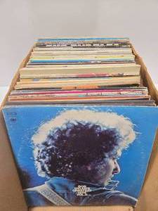 lot 319 image: Estate Lot of Vintage Vinyl Records - Rock, Pop & other Genres