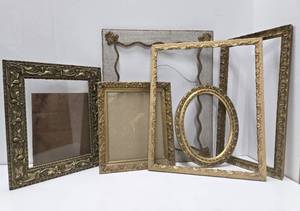 lot 321 image: Nice Lot of Ornate Vintage & Antique Art Frames