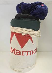 lot 342 image: Quality Like-New MARMOT Sawtooth Sleeping Bag wCarrying Bag