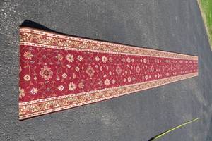 lot 47 image: Stair runner rug...