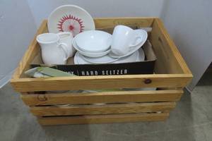 lot 197 image: Centura by Corning dishes...