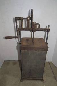 lot 201 image: Butter churn...