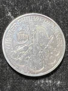lot 23 image: 2023 AUSTRIAN PHILHARMONIC 1 TROY OZ .999 FINE SILVER