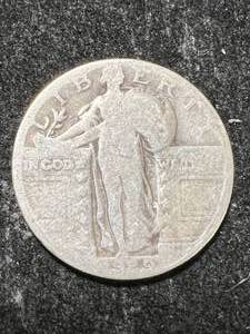 lot 54 image: 1929 US STANDING LIBERTY QUARTER