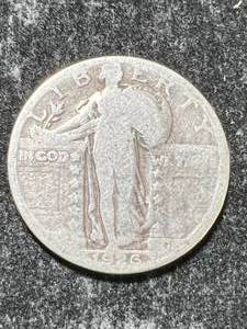 lot 61 image: 1926 US STANDING LIBERTY QUARTER