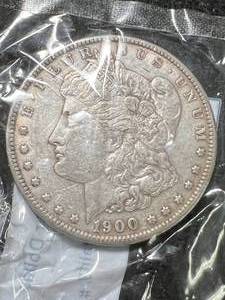 lot 82 image: 1900 US MORGAN SILVER DOLLAR