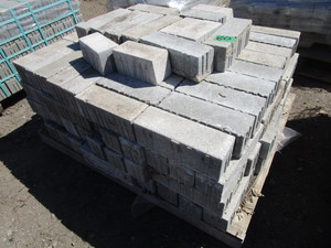 Concrete Pavers 12x4x4, Partial Pallet