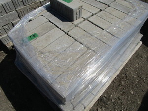 lot 81 image: Concrete Pavers 12x4x4, Partial Pallet