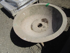 lot 99 image: Basin - Planter Water Feature, 37D x 12H