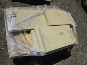 lot 127 image: Natural Stone Paving, Largest 48 x 12 x 2
