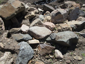 lot 147 image: Fieldstone Boulders 6-18, One Random Skidloader Bucket Full