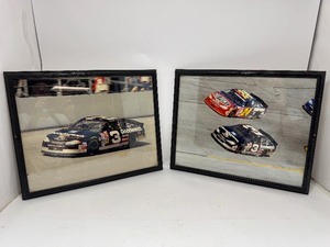 lot 18 image: Dale Earnhardt VS Jeff Gordon Photos 22 x 18