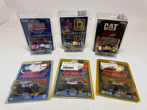 lot 27 image: Robert Pressley, Kenny Wallace, David Green, and Jeff Burton Diecast