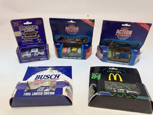 lot 49 image: Dale Jarret, Scott Lagasse, Bill Elliott, & David Green Diecast