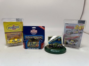 lot 52 image: Jerry Eckman, Jeff Gordon, and Bill Elliott