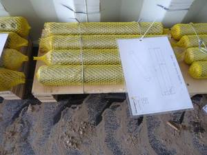 lot 23 image: Landherd Excavator Pins 50 x 345mm