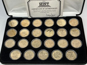 lot 7 image: 25pc Collection of Sacagawea & Native American Dollars from 2000-2022