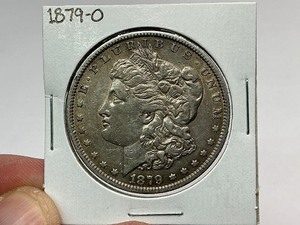lot 10 image: 1879-O Morgan Silver Dollar