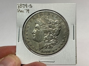 lot 11 image: 1879-S Rev79 Morgan Silver Dollar