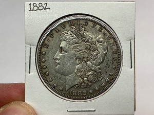 lot 16 image: 1882 Morgan Silver Dollar