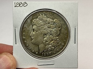 lot 29 image: 1888 Morgan Silver Dollar