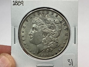 lot 31 image: 1889 Morgan Silver Dollar