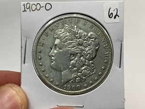 lot 62 image: 1900-O Morgan Silver Dollar