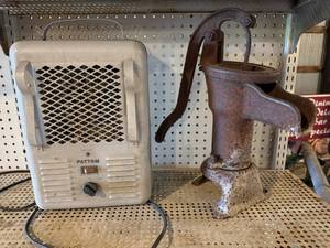 lot 77 image: Heater and Water Pump Handle