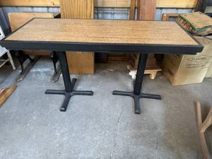 lot 91 image: Cork Top Table