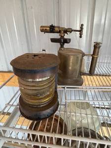 lot 130 image: Vintage Light and Torch