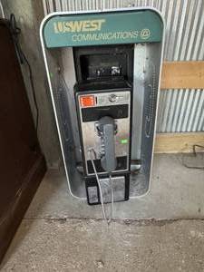 lot 147 image: Vintage Pay Phone