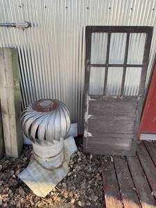 lot 163 image: Vintage Door and Weather Vein