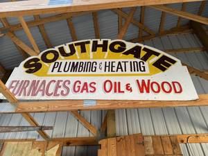 lot 166 image: Southgate Sign