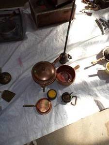 lot 114 image: Vintage Copper Items