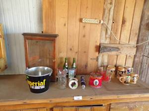 lot 135 image: Miller Genuine Draft Costers, Budweiser Glass and more
