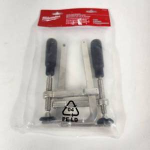 lot 15 image: New Milwaukee Guide Rail Clamps 48-08-0573