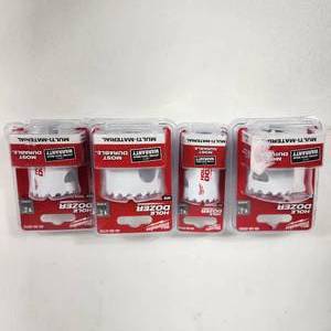 lot 39 image: Lot Of Four New Milwaukee Hole Dozers 1-12, 1-18, 1-34 And 1-38