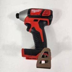 lot 43 image: Milwaukee 14 Impact Driver 2656-20 Runs Needs Part To Change Reverse Parts Repair