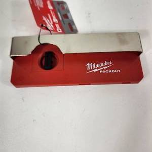 lot 57 image: New Milwaukee Packout Belt Clip Rack 48-22-8344