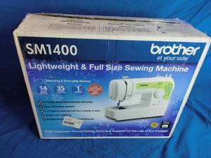 lot 220 image: Brother 14 Stitch35 Stitch Function Sewing Machine SM1400