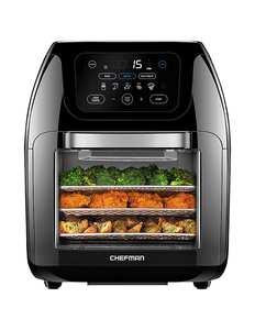 lot 224 image: Chefman10-Liter Digital Multifunction Air Fryer  Rotisserie, Dehydrator, Oven